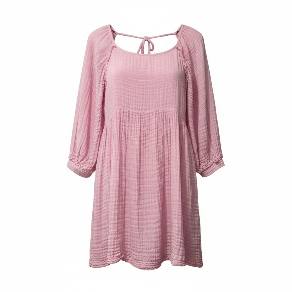 Free People Soft Pink Tinic Top Size XS